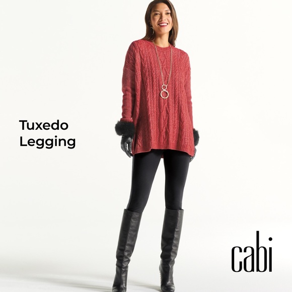 Cabi Tuxedo Legging - Picture 3 of 7
